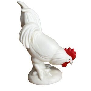 Department 56 Rooster Try It You'll Like It Figurine Bisque Porcelain Chicken